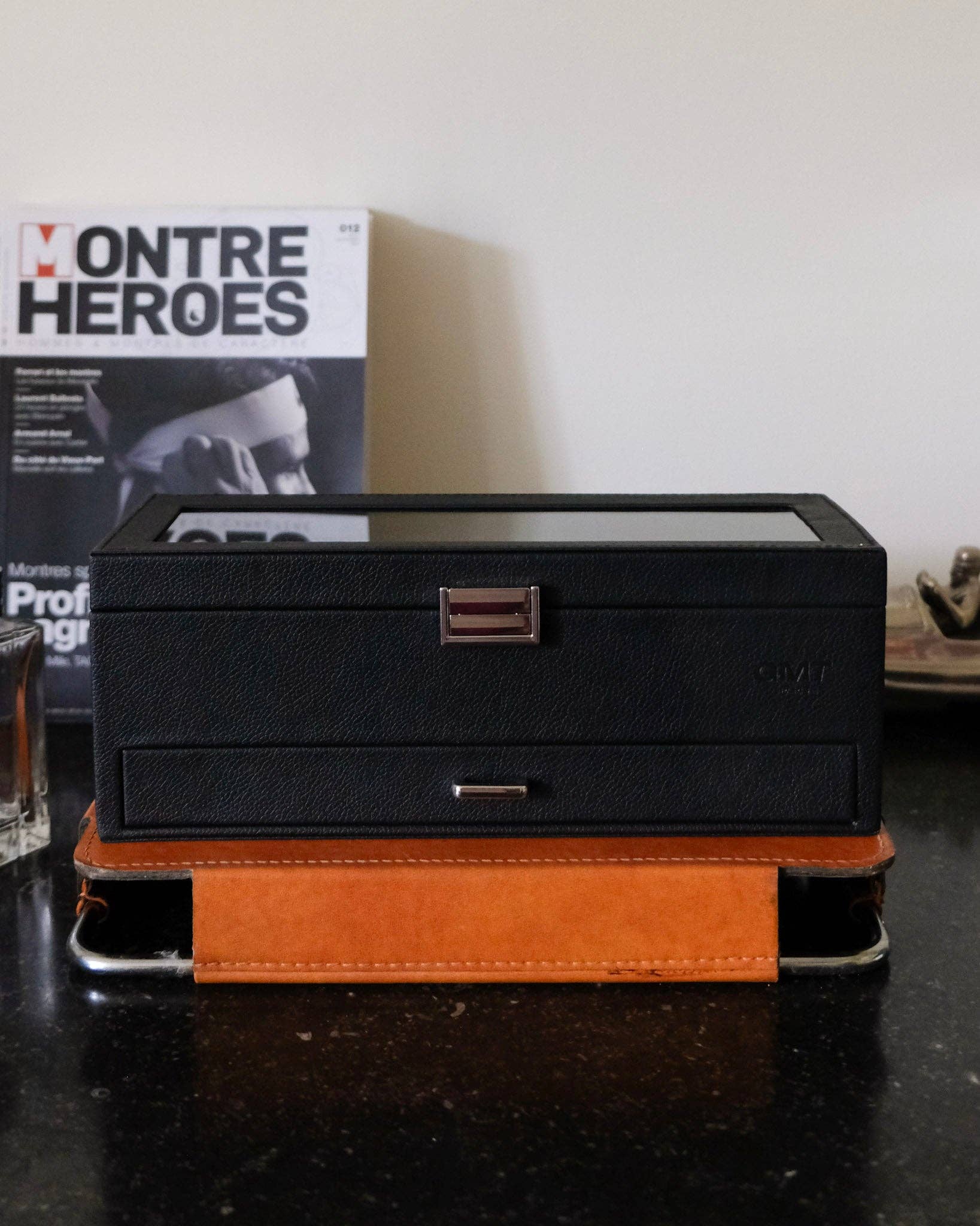 Maison Scarlett – Engroshandel Smykkesskrin – Jean urkasse med 5 rum + skuffe10