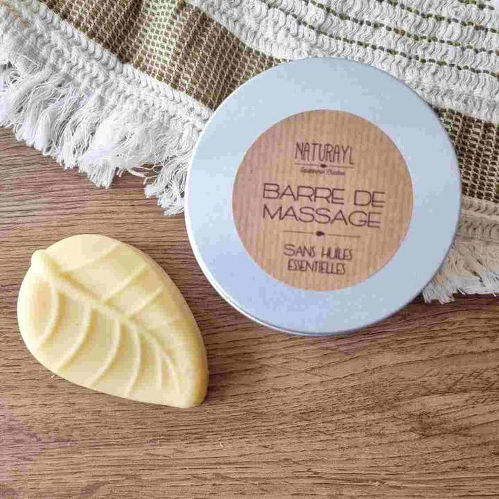 Naturayl - Wholesale Body Balm/Butter - Massage bar - without essential oils - relaxation1
