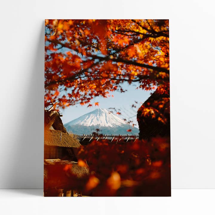 POSTER 30X40 CM - Herfst in Japan voor wholesale door David & David Studio