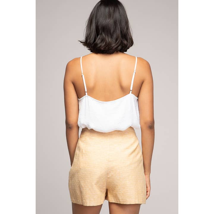 Naked Zebra Rack - Wholesale Pants - Women's - Lace-up Jacquard Shorts1