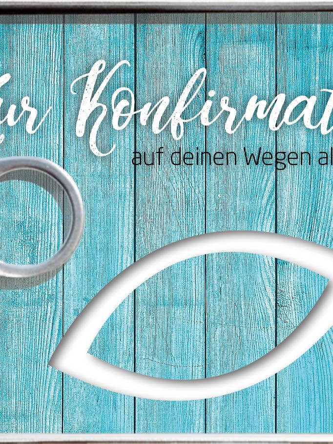 Post i dåse “Til konfirmation” for engroshandel hos Gespänsterwald