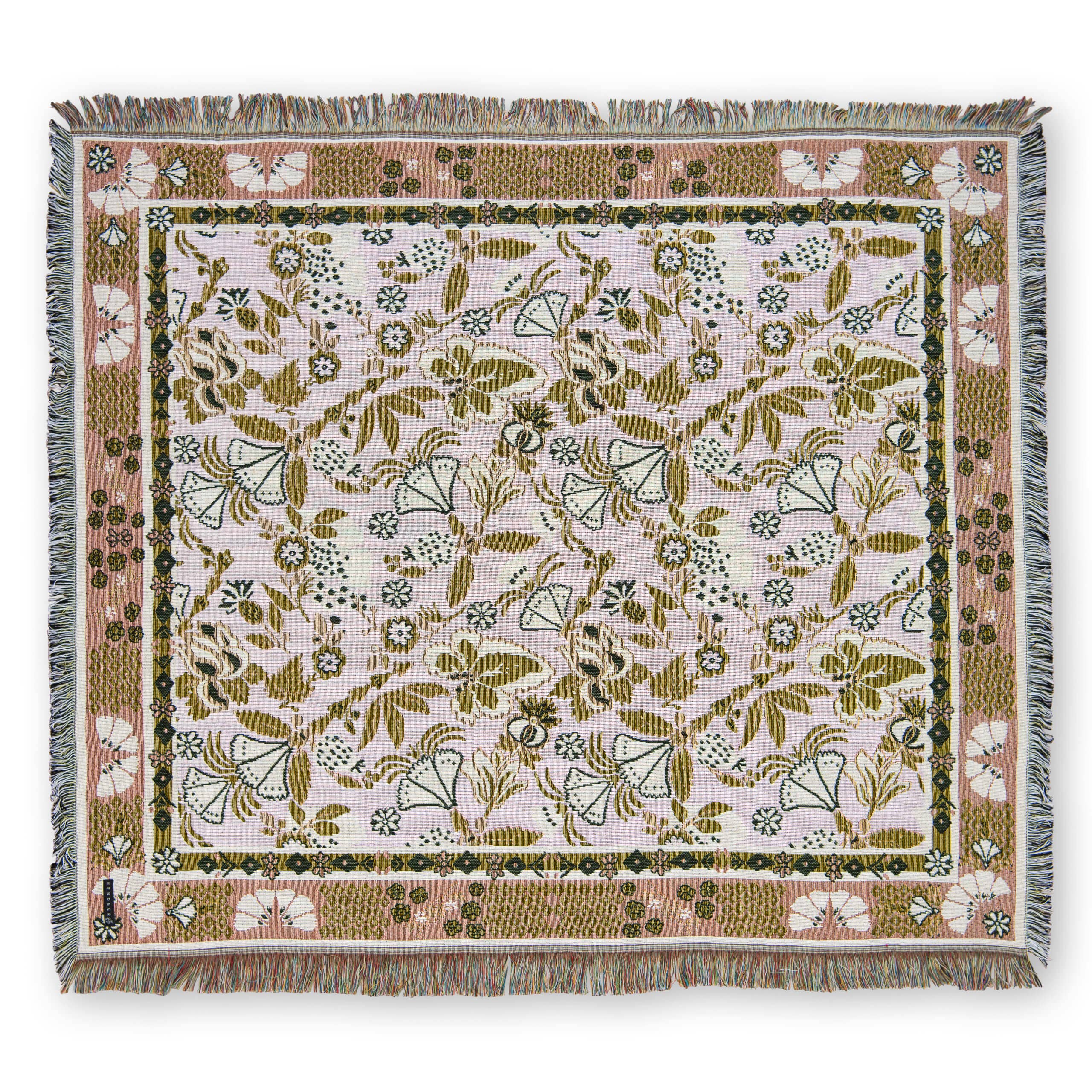 HENDEER - Wholesale Picnic Blanket - 'Eleanor Rigby' Woven Picnic Rug/Throw7