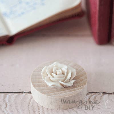 Engelska Rose Cream - Large för wholesale av Imaginediy