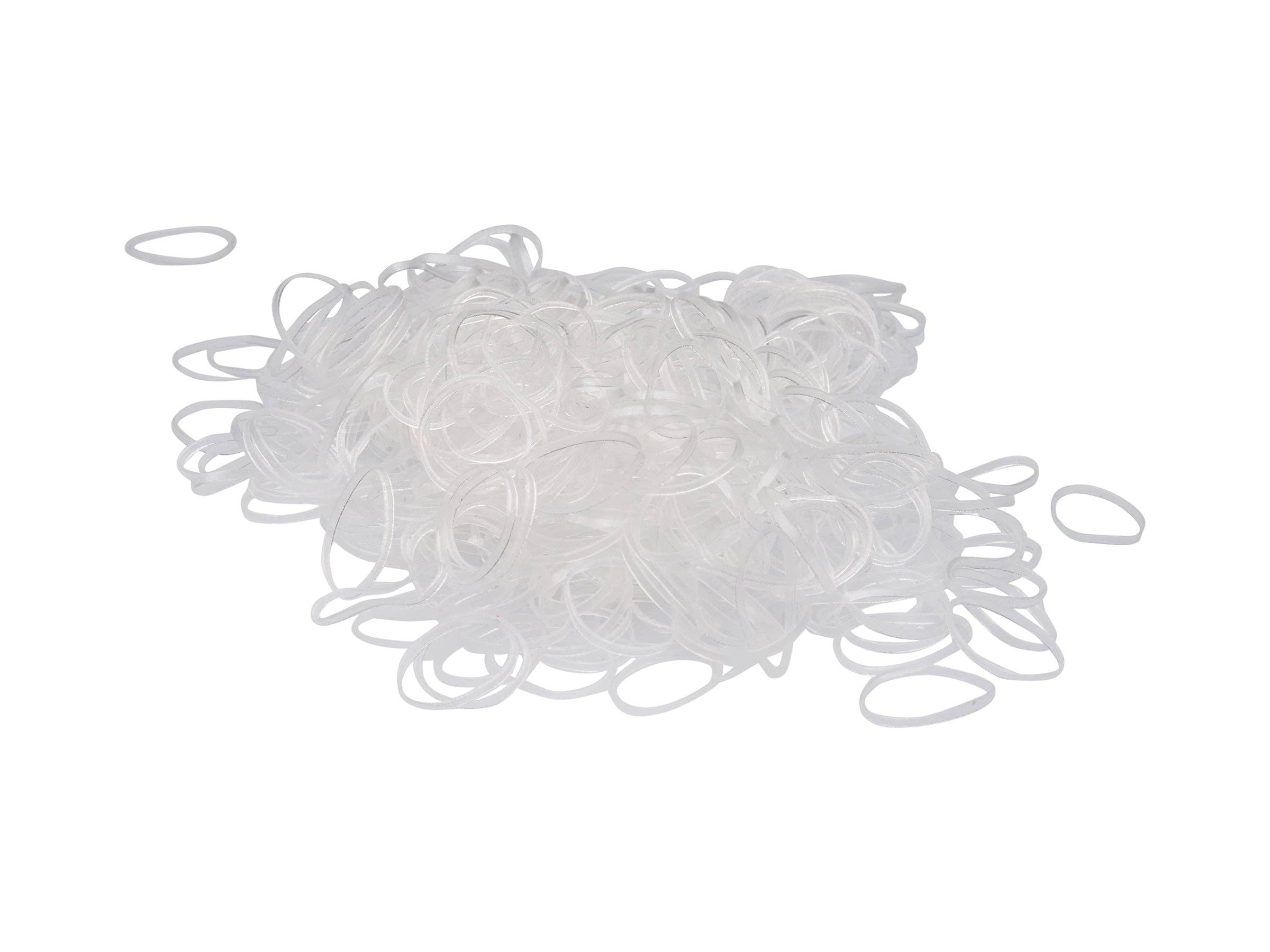 Allure Style Accessories - Vente Élastique à cheveux - Bracelets en caoutchouc transparent Allure Snag Free — Single2