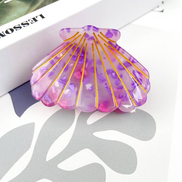 mildstyles - Wholesale Hair Clip - Women's - Scallop hair claw clip