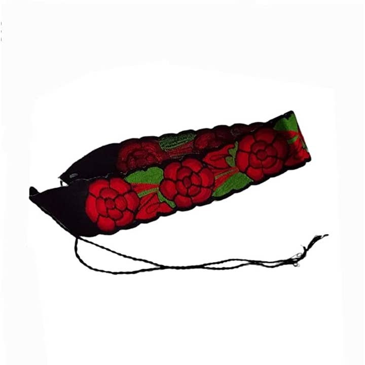 Puerta21 - Wholesale Belt - Women's - Mexican Floral Embroidered Belt from Mexico traditional tipi2