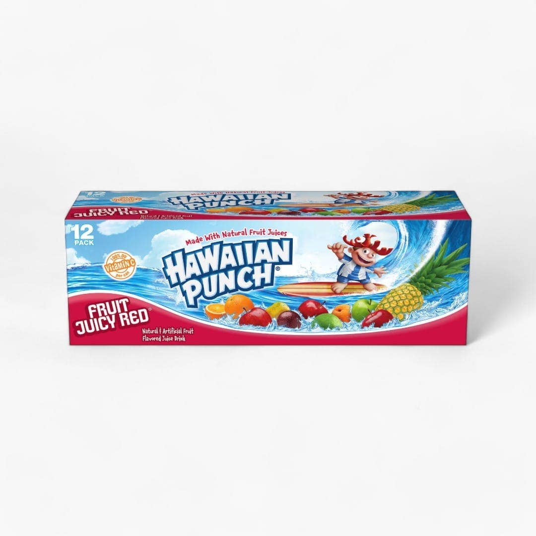 HAWAIIAN PUNCH FRUIT JUICY RED 2/12/12OZ and other Wholesale juice bar for your store trending on Faire.