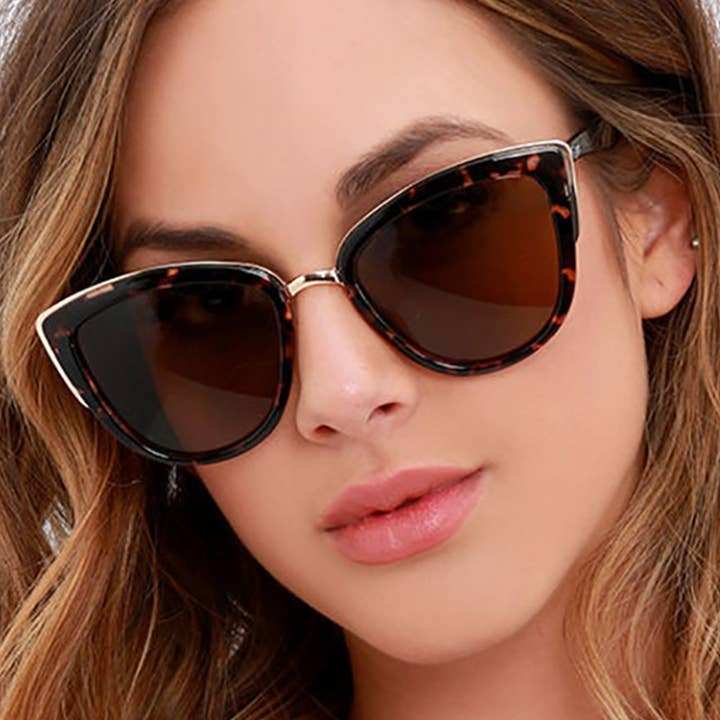 ACCITY - Wholesale Sunglasses - Women's - BIG CAT EYE FASHION SUNGLASSES_CWASG0086