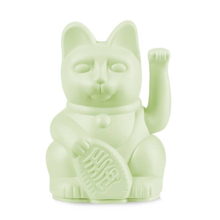 Lucky Cat Mini | Lichtgroen voor wholesale door DONKEY