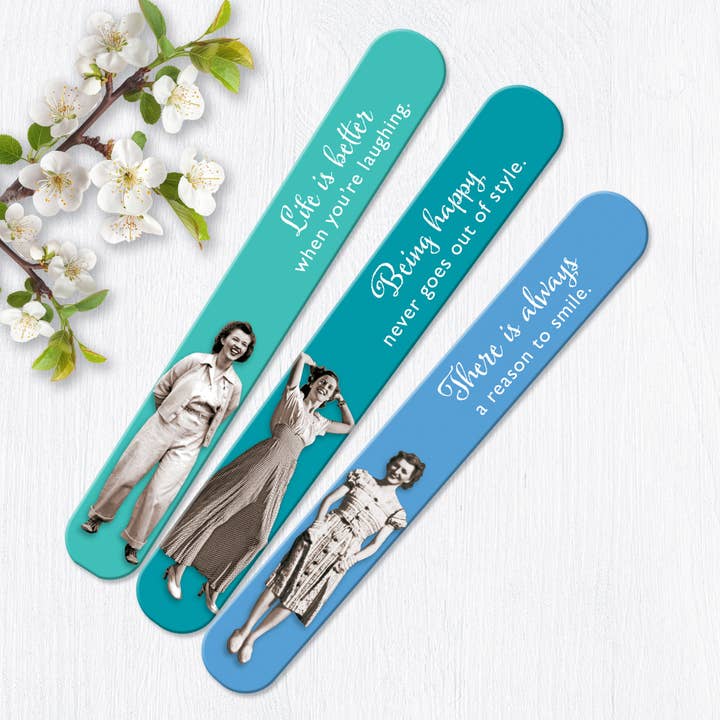 Shannon Martin Design - Wholesale Nail File - Being Happy Emery Boards1