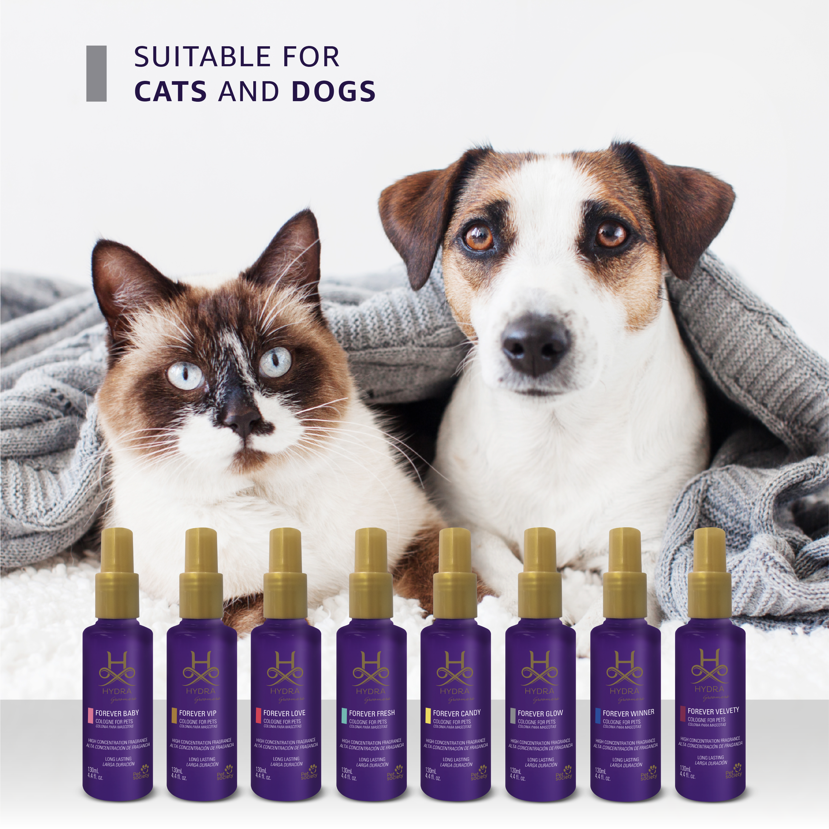 Hydra by Pet Society - Wholesale Pet Spray - Cat/Dog - Hydra Professional Forever Glow Cologne6