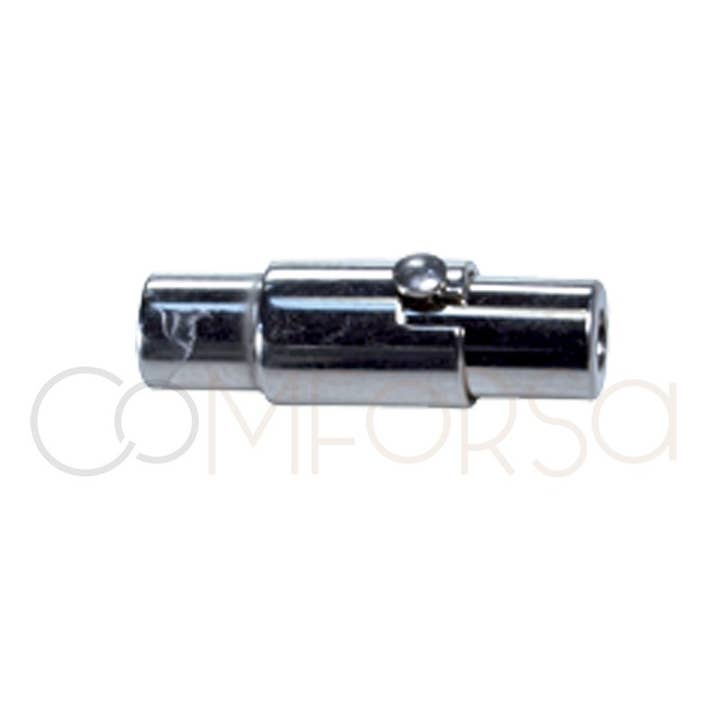 Steel bayonet clasp 16 x 4.1mm (Ø 3) for wholesale by COM FORSA SL