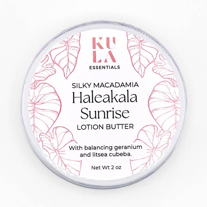 Silky Macadamia Lotion Butter - Haleakala Sunrise for wholesale by Kula Essentials