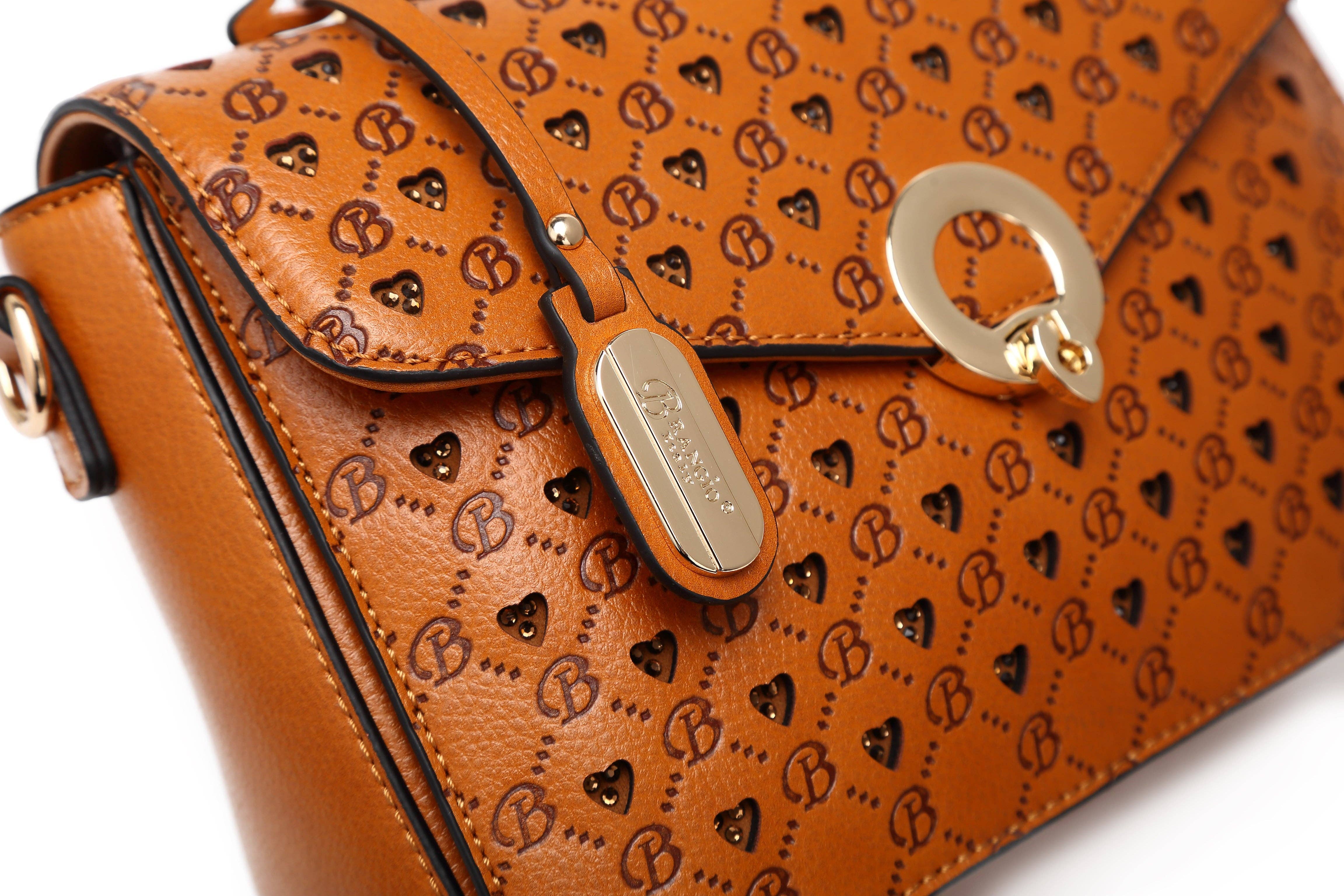 Brangio (Italy) Company Inc. - Vente Sac à bandoulière – femme - Sac bandoulière monogramme luxe Brangio Italie2