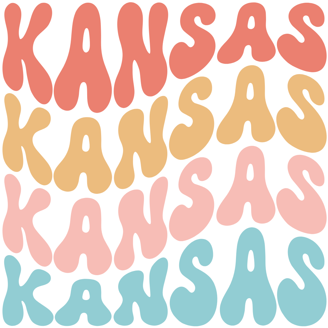 Daisy Mae Designs - Vente Aimants - Tous les 50 États Aimant Fort Acrylique Police Rétro – 2"x2"34