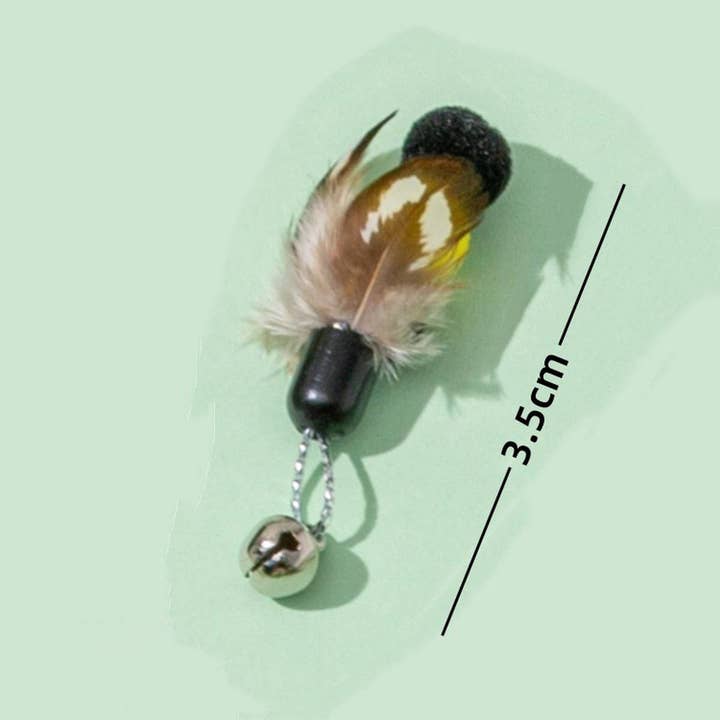 PAWPAWwholesale - Wholesale Pet Toy - Cat - Insect Teaser Wand for Cats – Refill Bug Heads_CWMM67959