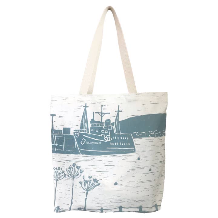 Scillonian Tote Bag for wholesale by Holly Woodman Textiles