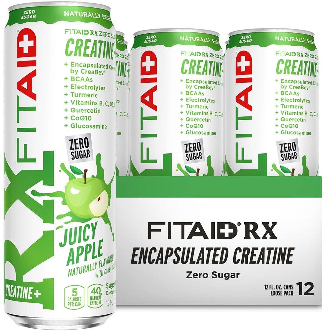 L&F Universal Goods - Wholesale Sports/Energy Drink - FITAID RX CREATINE DRINK 12/12Z JUICY APPLE0