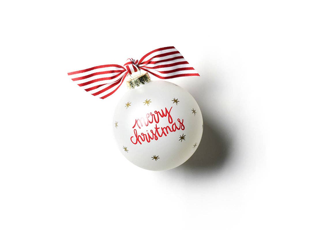 Coton Colors - Wholesale Ornament - Trimmed Tree Glass Ornament2