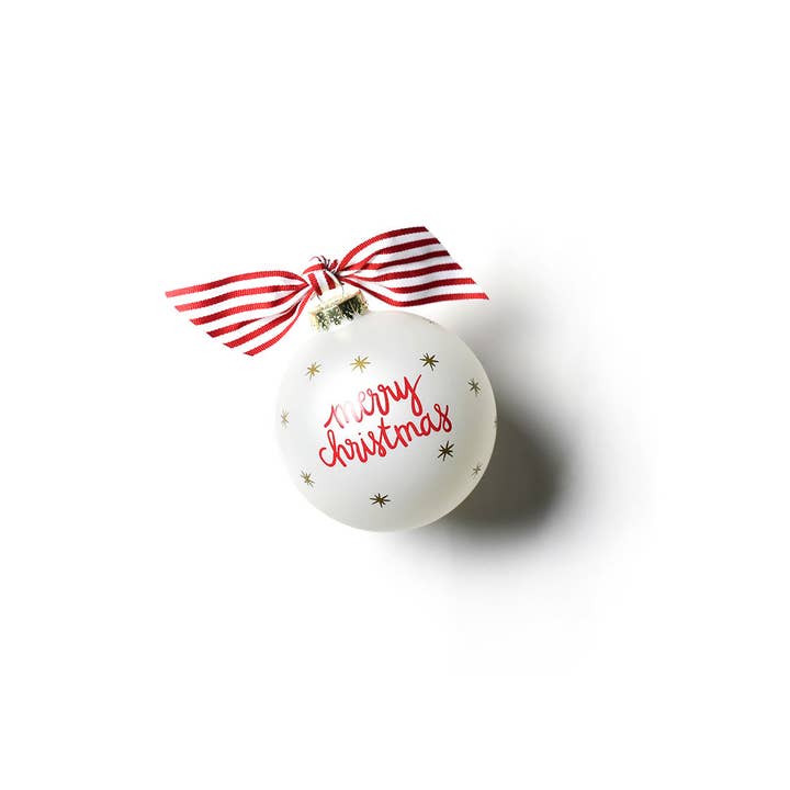 Coton Colors - Wholesale Ornament - Trimmed Tree Glass Ornament2