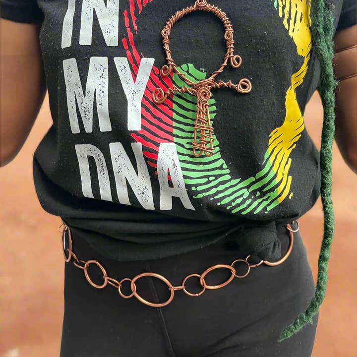 Naomi's Happy Place Shop - Wholesale Belt – Women's - .999 Solid Copper Waist Chain