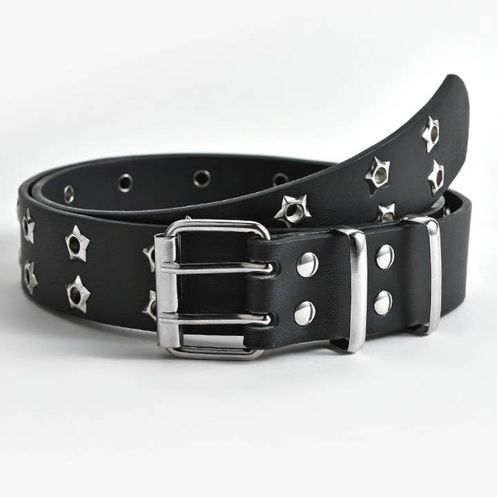 ACCITY - Wholesale Belt - Women's - 2024 NEW HOLLOW PUNK CASUAL BELT_CWABE0609
