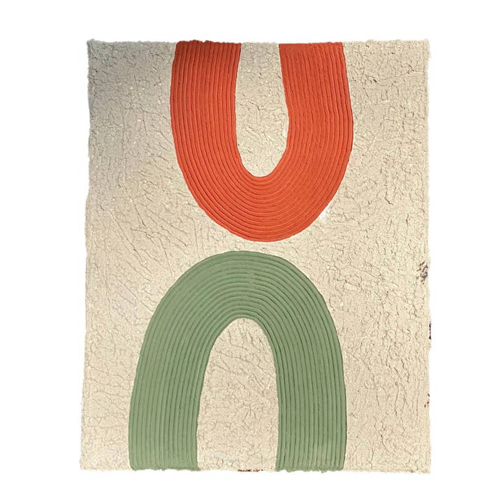 “Laranja e Azeitona”//16" x 20" por atacado de Seneca Avenue Arts