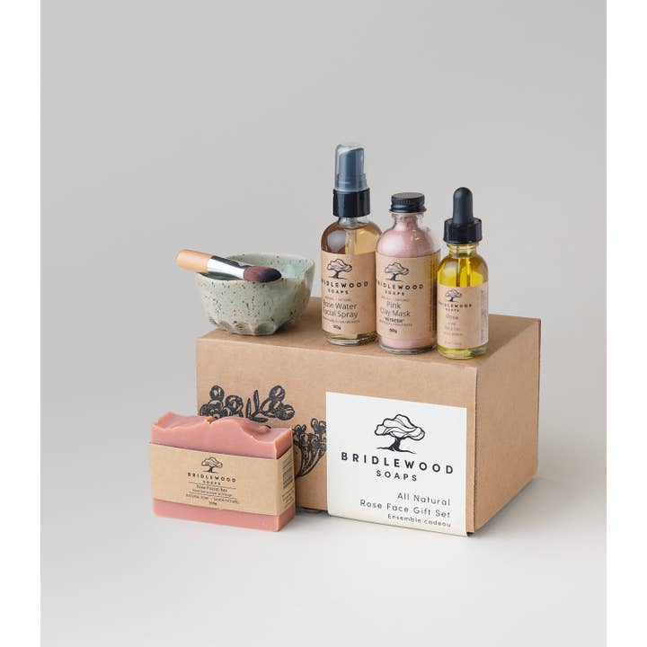 Bridlewood Soaps - Wholesale Facial Care Set/Kit - All Natural Face Care Gift Set