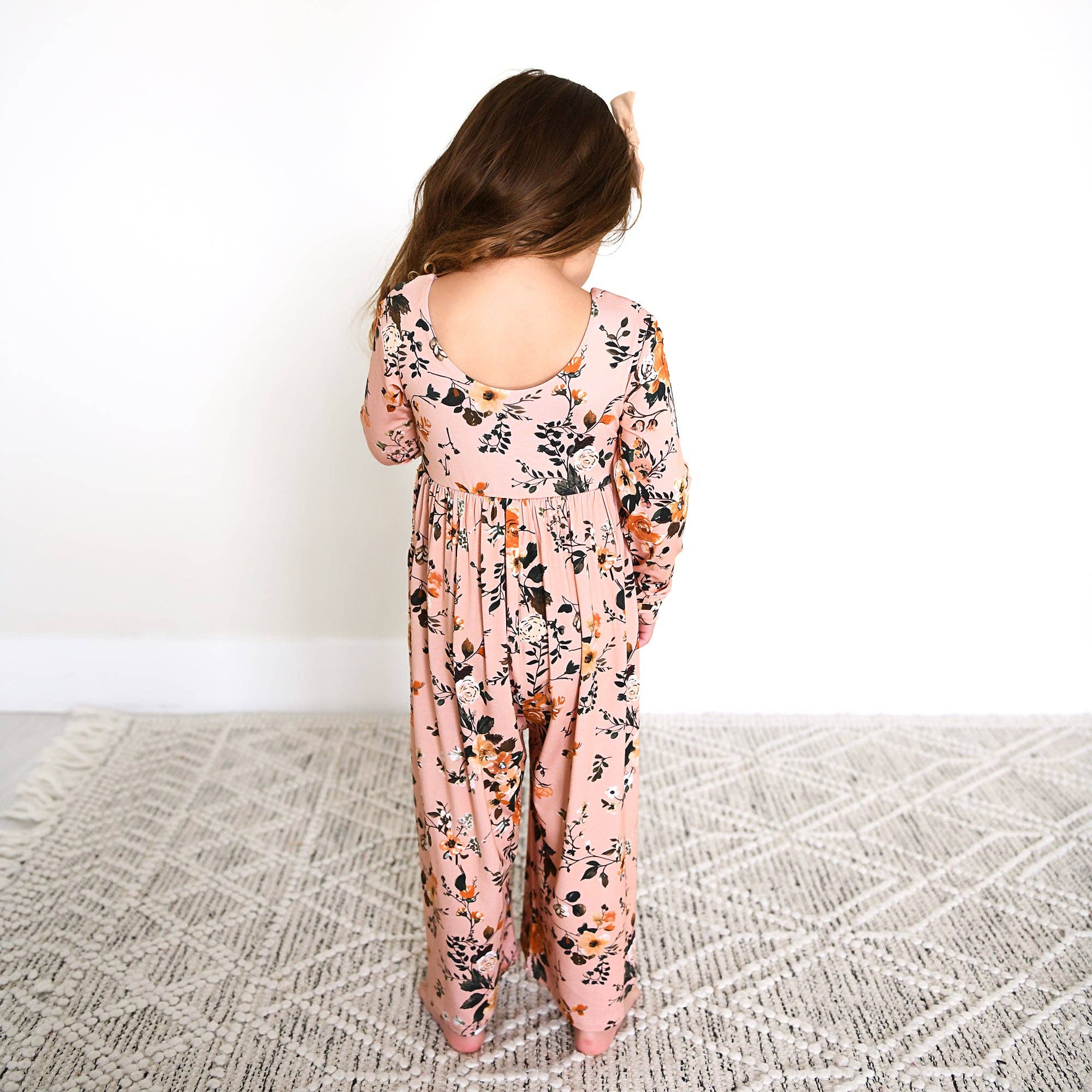 Gigi and Max - Vendita all'ingrosso Tutina - Neonati - Flora Rosa Chiaro TUTA A GAMBA LARGA Bambù Floreale Abbigliamento per Bambini3