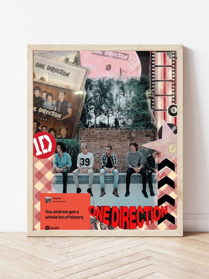 One Direction Print for wholesale by Pop Cultur'd Co.