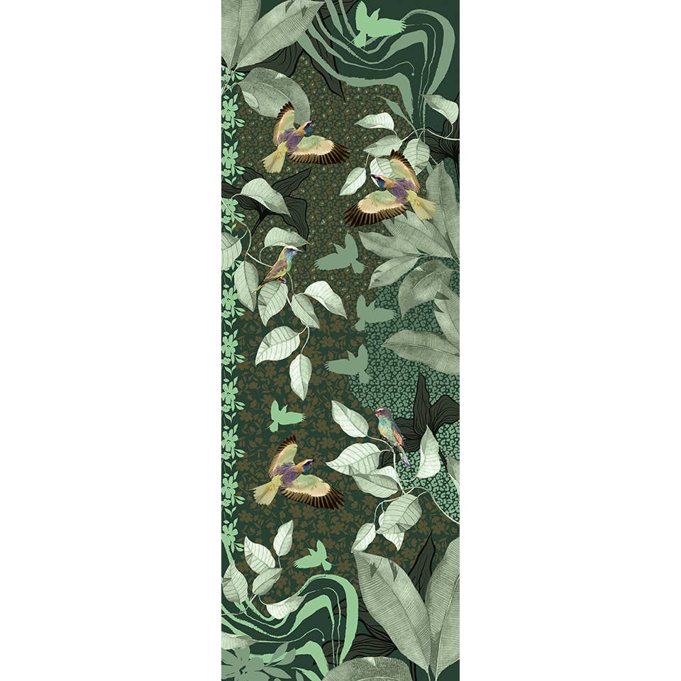 FST le french studio - Wholesale Scarf - Women's - Large cashmere scarf LAURIER MINT1