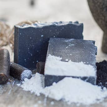 "Liquorice All Sorts (of goodness)" - Cleansing Facial Bar for wholesale by Nudi Point