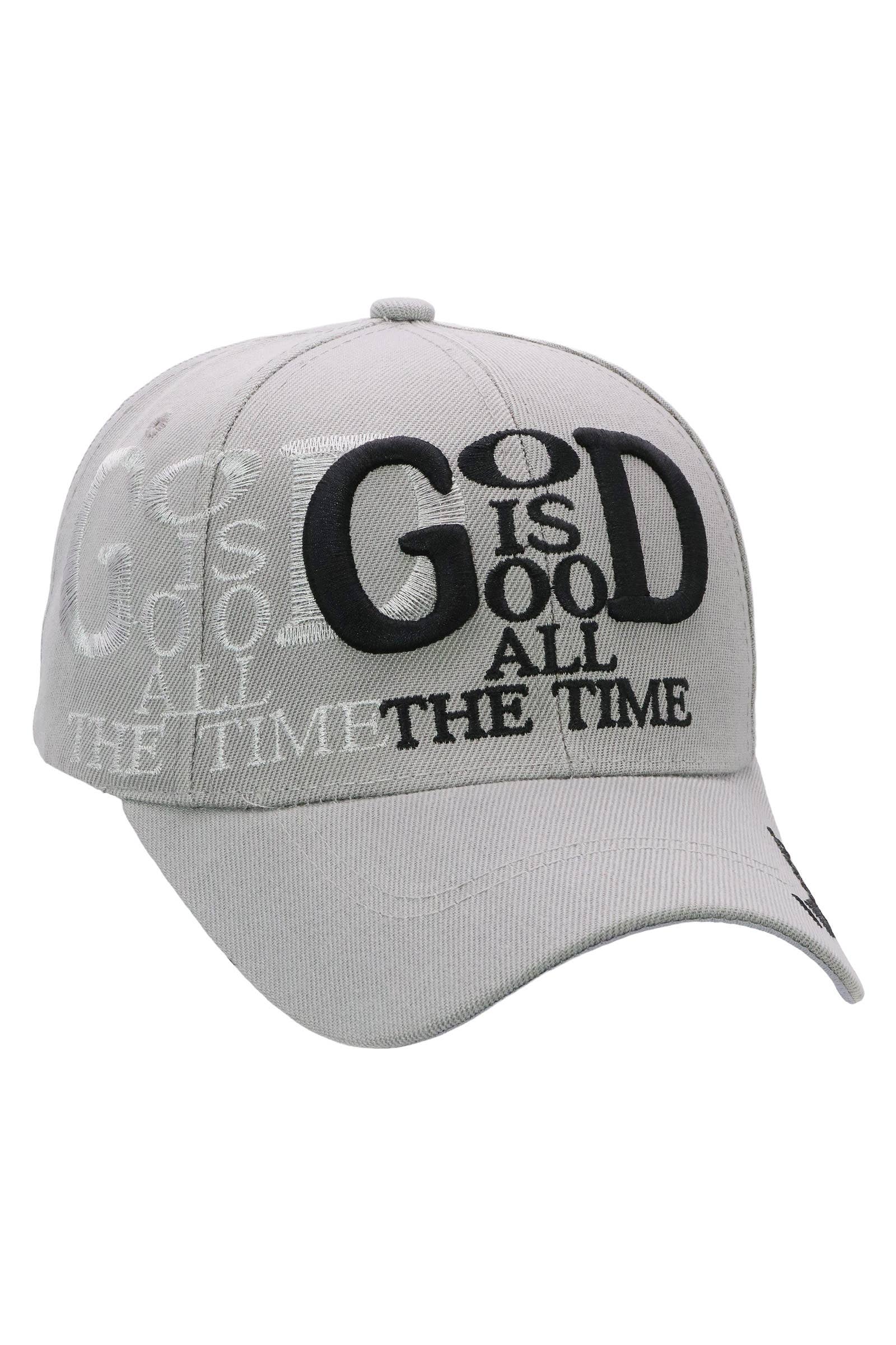 Cap Zone - Wholesale Baseball Cap - Unisex - God Is Good All The Time Jesus Baseball Cap25