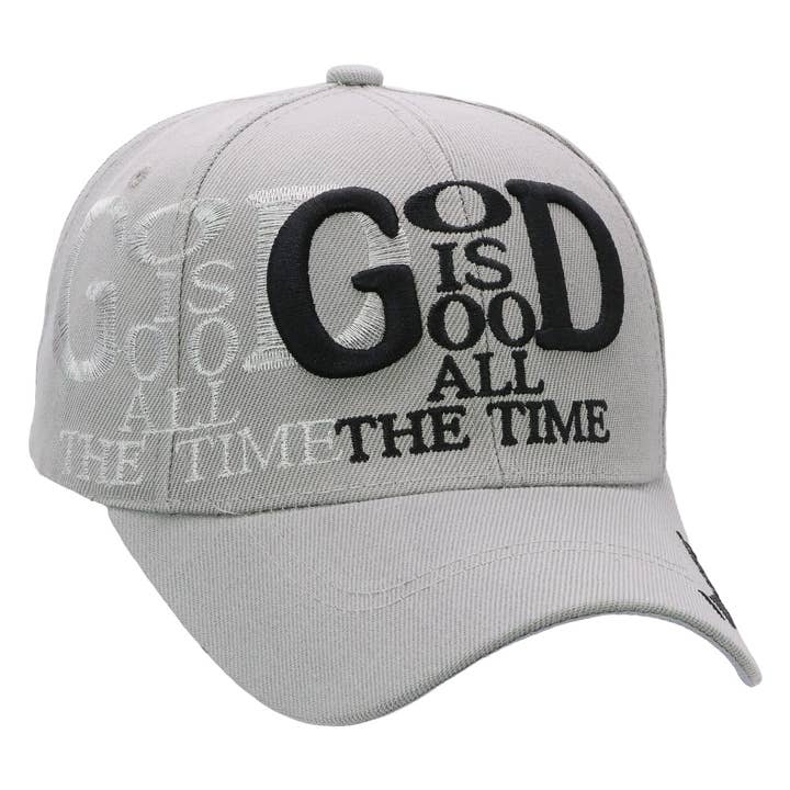 Cap Zone - Wholesale Baseball Cap - Unisex - God Is Good All The Time Jesus Baseball Cap25