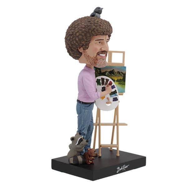 Royal Bobbles - Wholesale Decorative Figurine - Royal Bobbles Bob Ross Collectible Bobblehead Statue