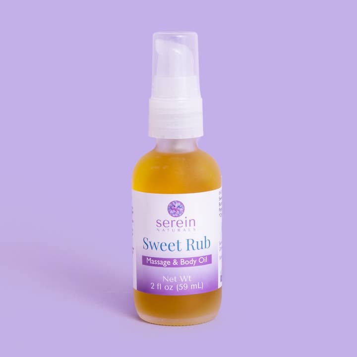 Sweet Rub Massage & Body Oil for wholesale by Serein Naturals