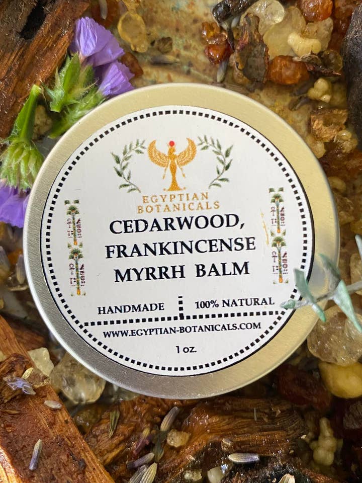 Bálsamo para Barba com Cedro, Incenso, Mirra e Arnica por atacado de Egyptian Botanicals