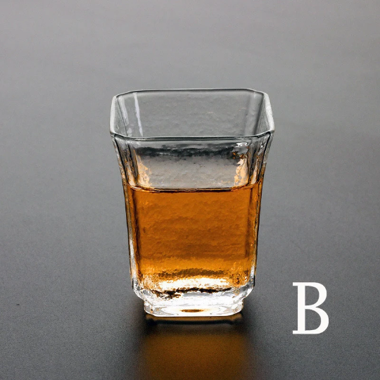 Gohobi （We cover U.S. import duties） - Wholesale Coffee/Tea Cup - Gohobi Handmade glass tea cup Japanese Chado wabi sabi2