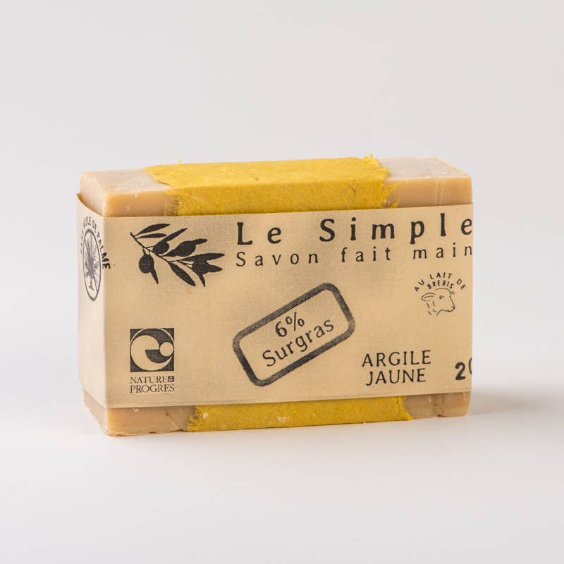 Le simple - Wholesale Bar Soap - Yellow Clay and Sheep Milk Soap