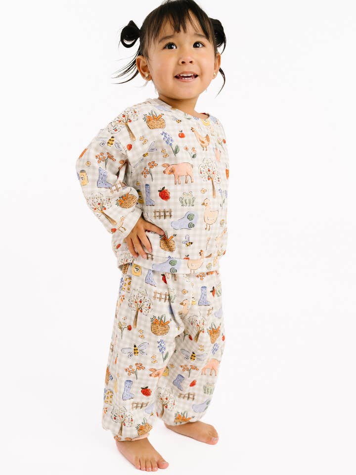 Farm Days Sweatsuit for wholesale by Little One Shop