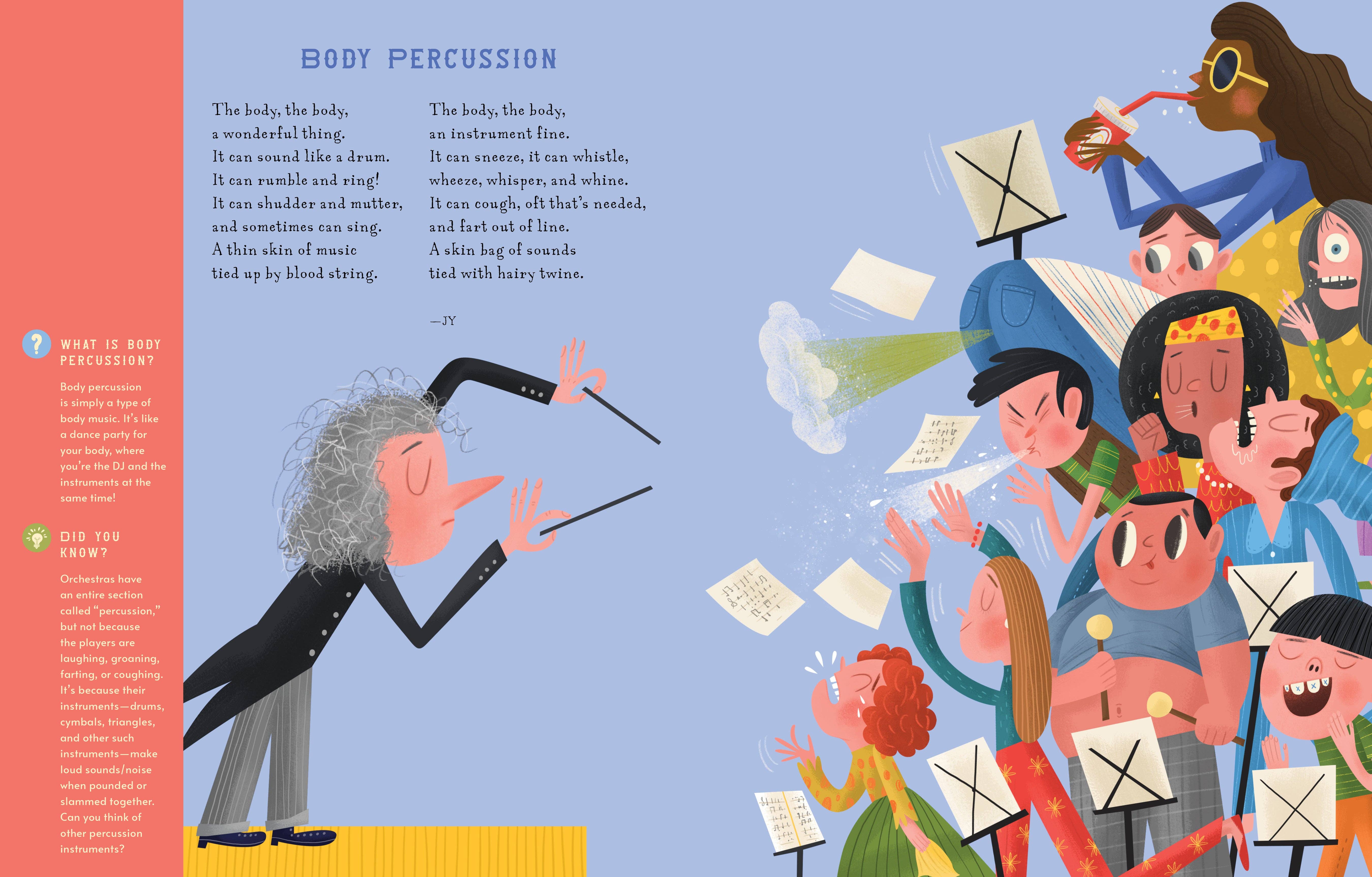 Bushel & Peck Books - Wholesale Early Reader Book (6-8) - Body Music: Poems About the Noises Your Body Makes6