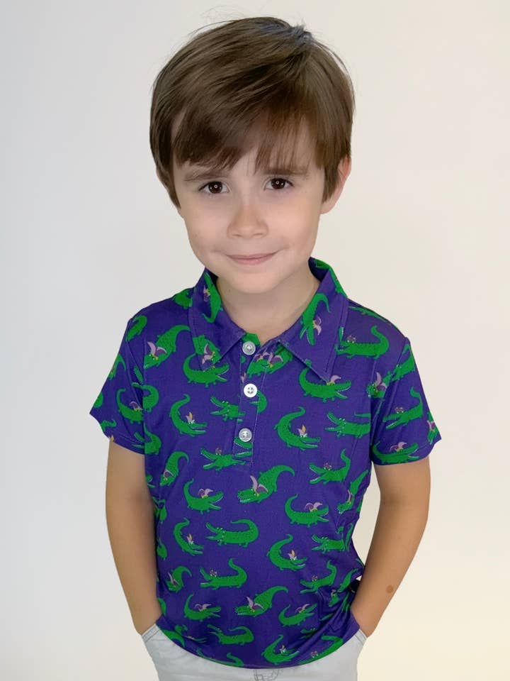 Gator Krewe - SS Pikétröja för wholesale av Goosies