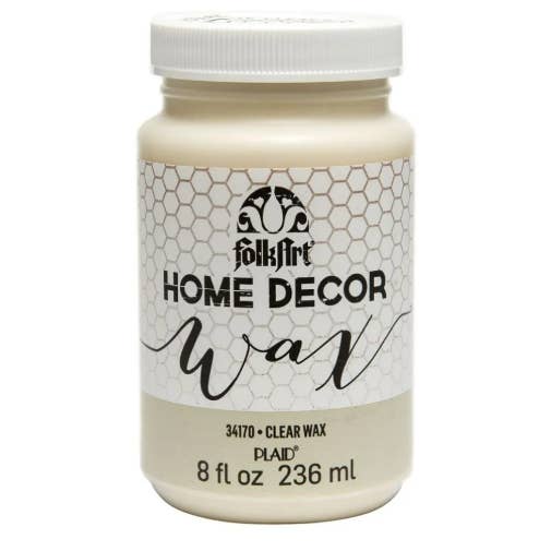FolkArt ® Home Decor™ Wax - Clear, 8 oz. for wholesale by Plaid Crafts