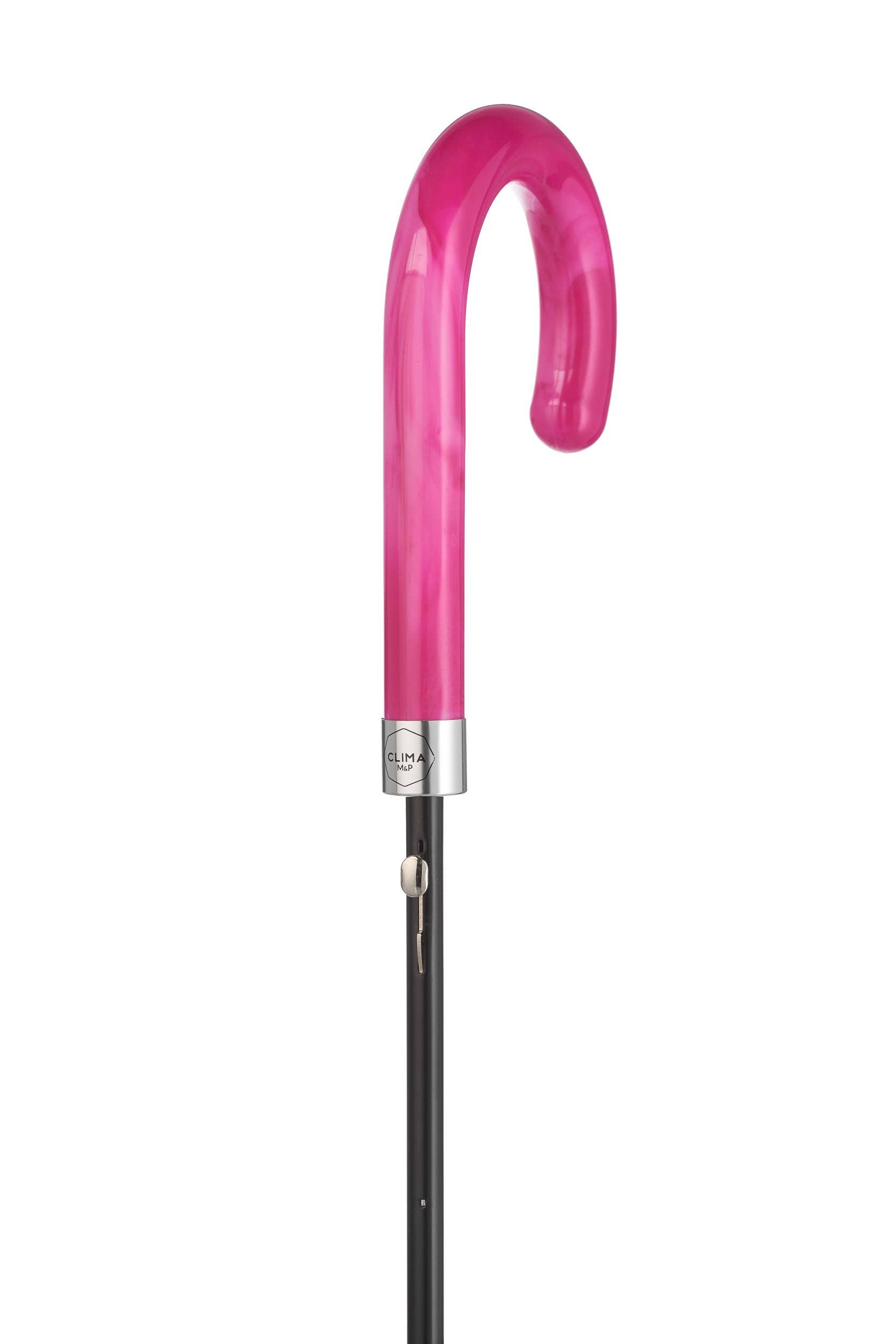 Clima Umbrellas - Wholesale Umbrella - Women's - “Aqua” Transparent Long Auto Umbrella | Marbled handle9