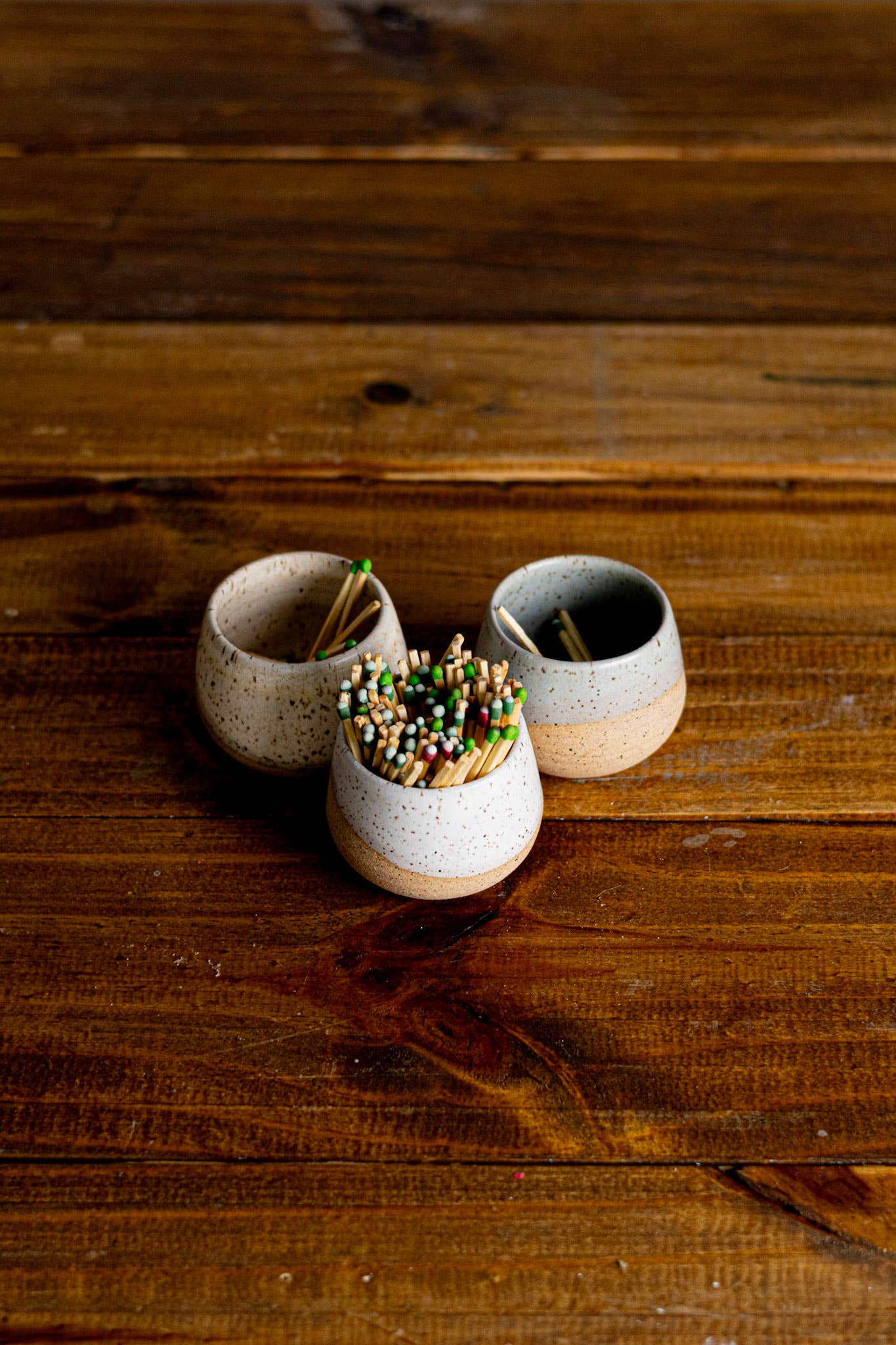 Hands On Ceramics - Wholesale Match Holder - Matchstick Holder - Handmade Ceramic - Strike-On-Side Design4