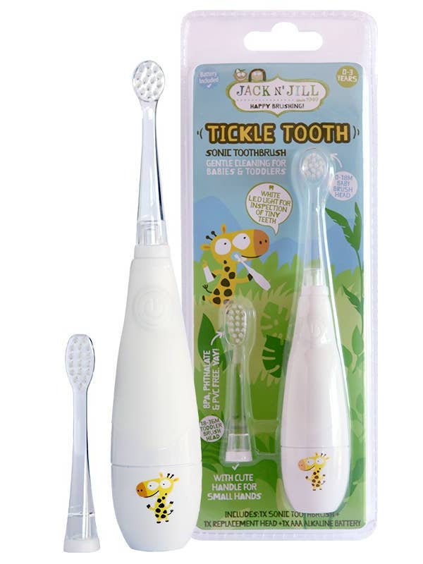 Tickle Tooth Sonic Toothbrush for wholesale by Jack N' Jill Kids