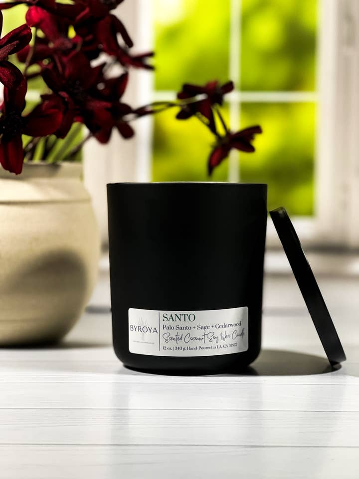 Santo 12 Oz. ljus för wholesale av ByRoya