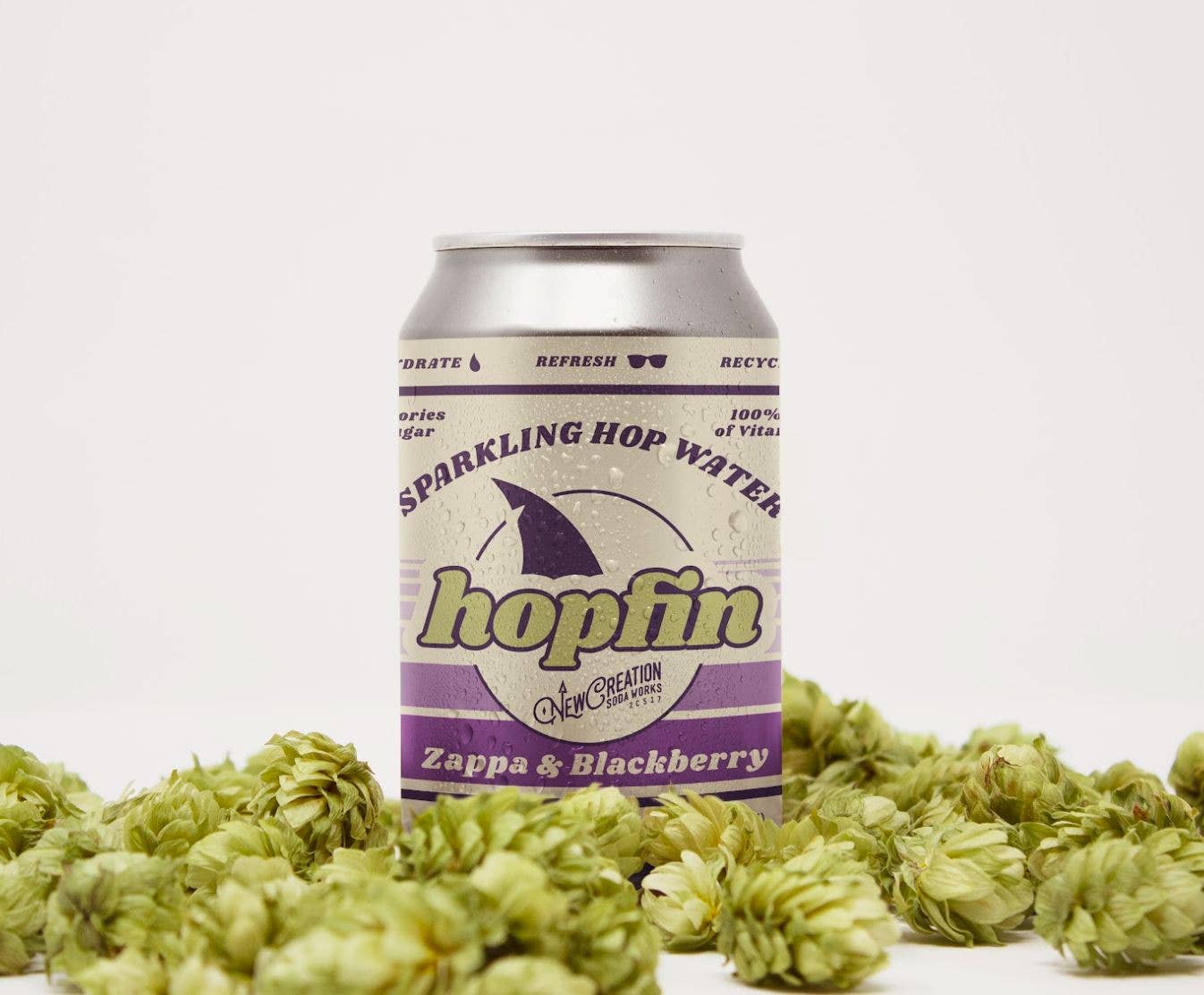 New Creation Soda - Wholesale Soda/Carbonated Drink - Hopfin Zappa and Blackberry (Case of 16)3