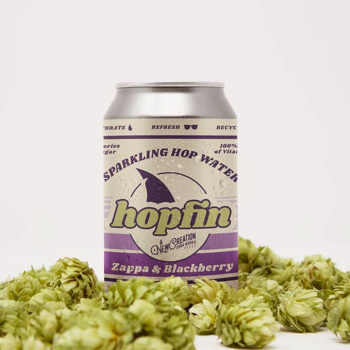 New Creation Soda - Wholesale Soda/Carbonated Drink - Hopfin Zappa and Blackberry (Case of 16)3