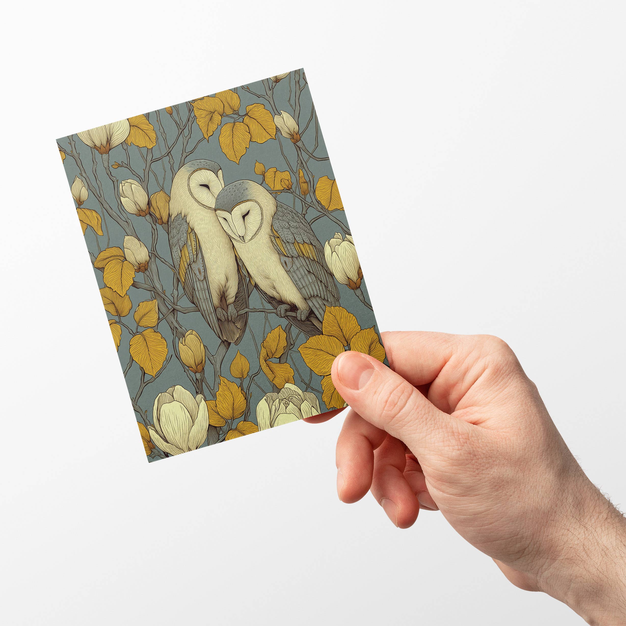 Paper Slam - Wholesale Love Card - Owls in Love - A2 greeting card2